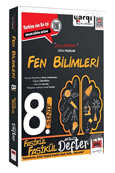 Yargı Yayınları YARGI 8.Sınıf LGS Fen Bilimleri Fasikül Akıllı Defter.