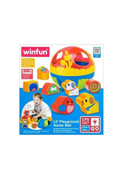 Generic Lil' Playground Sorter Ball Shape Sorting Toy (9 Pieces)