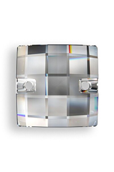 BEİLYS COSMETİCS & ACCESSORY Premium 12mm Square Crystal Drilled Stacking Stone Pack (50 Pieces) B:101