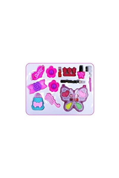 Generic Plastic Butterfly Makeup Set for Girls Ages 3+ Whimsical Beauty for Y...