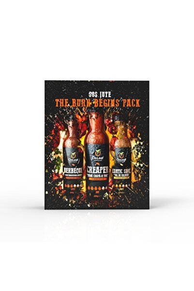 On Leaf Set Sosuri Picante: 3 Sosuri + 3 Ardei Iute, The Burn Begins, cu Carolina Reaper, OnLeaf, 840 g