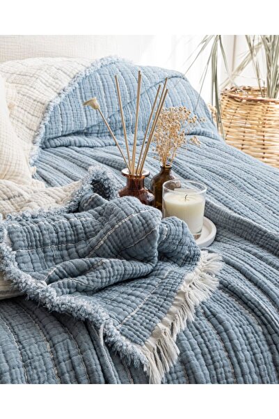 MEET MAYA NATURAL 7 Layer Double Muslin Quilt 240 X 260