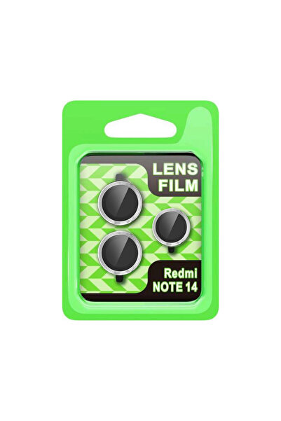 Twin Store عدسة كاميرا معدنية من نوت 14 5G - فضي