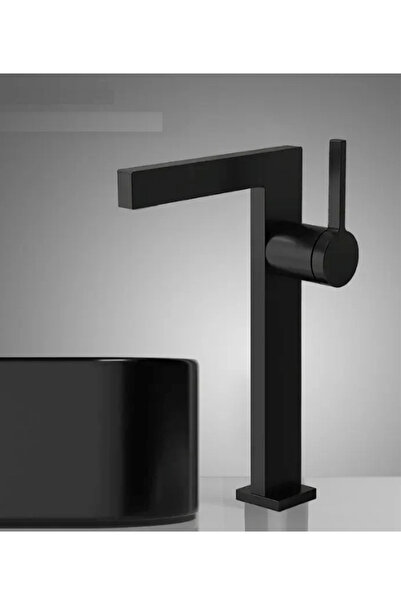 Fualora صنبور حوض الغسيل باللون الأسود