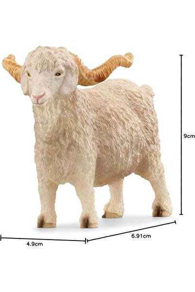 Generic Schleich Farm World Angora Goat Figure (9 cm)