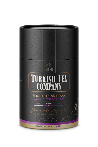 Turkish Tea Company | Rize Hasadı Siyah Çay | Demlik Süzen Poşet Çay