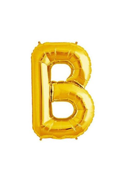 Generic Foil Letter Balloon 40" (B) Golden Color