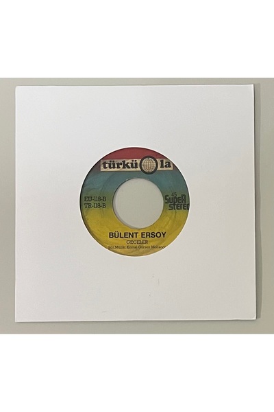 Türküola Plak Bülent Ersoy Geceler - Beddua Alman Baskı 45 lik Plak (Orjinal ...