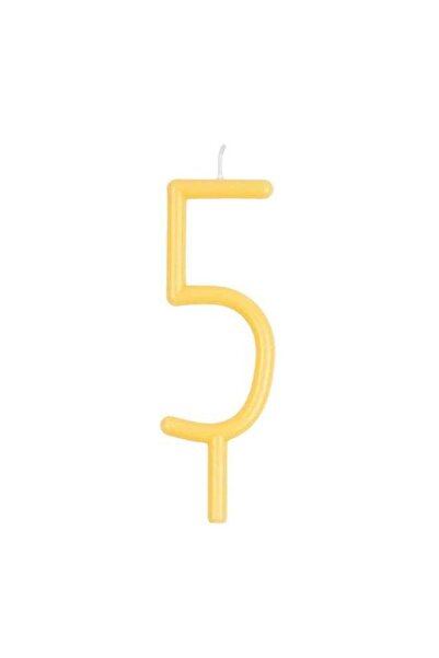 Generic Slim Number 5 Candle