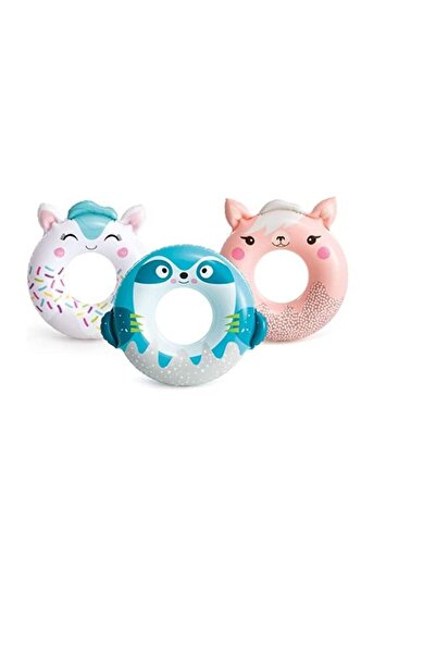 Generic Intex Cute Animal Tube Assorted - Style May Vary 84x76cm
