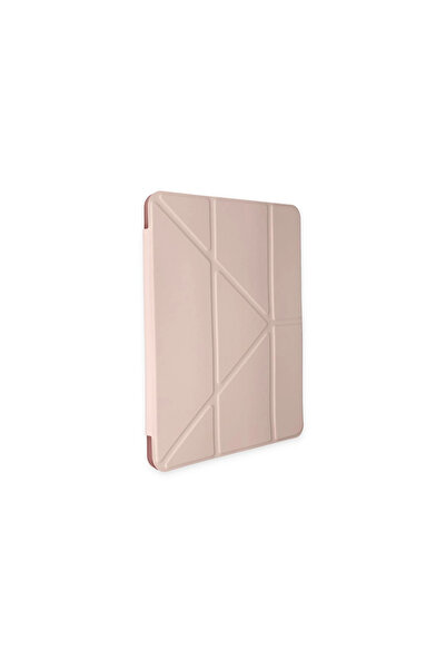Hsc bilişim iPad Air 4 10.9 Case Mars Tablet Case with Pen Holder - Rose Gold