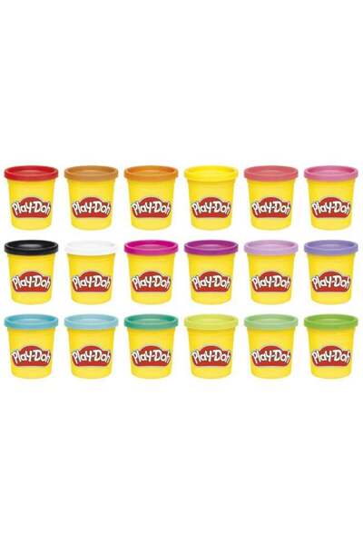 Generic Play-Doh 18 Pack Imagine Anything Set, 3 Ounce Cans, Assorted Colors, Kids Arts & Crafts Toys for G