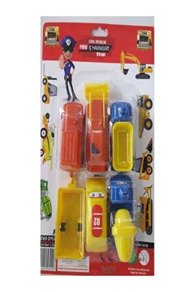 Cevo Oyuncak Mini Working Machine 3-Piece Set