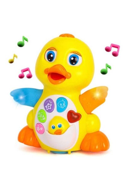 Generic Hola Dancing Duck - Interactive Toy with Music, Dancing, Flapping Ear...