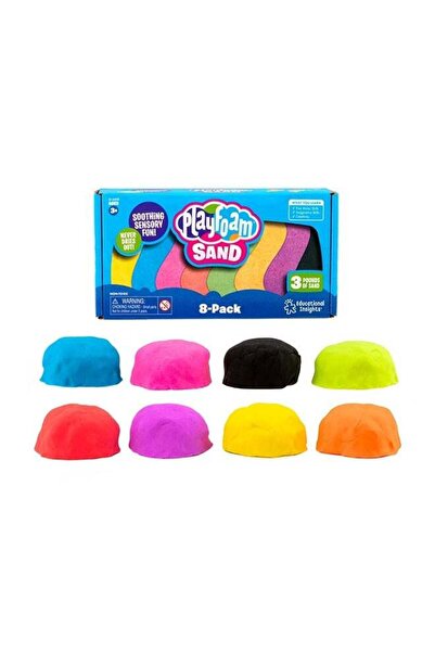 Generic Educational Insights EI-2230 Playfoam Sand, 8 Assorted Colors, Sensor...