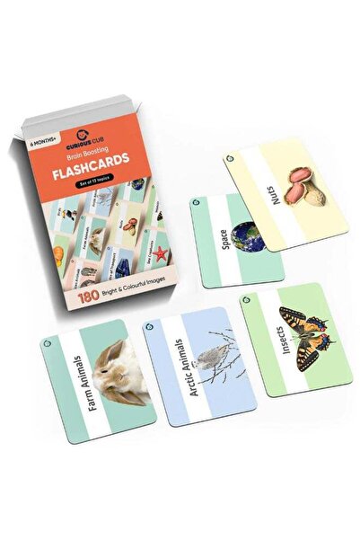 Generic Curious Cub Brain Boosting Flash Cards For Babies And Infants Flash Cards For Babies 6 Months To 3