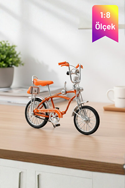 craftivio Turuncu Yüksek Kaliteli Metal 1:8 Ölçek Koleksiyonluk Die Cast Mode...