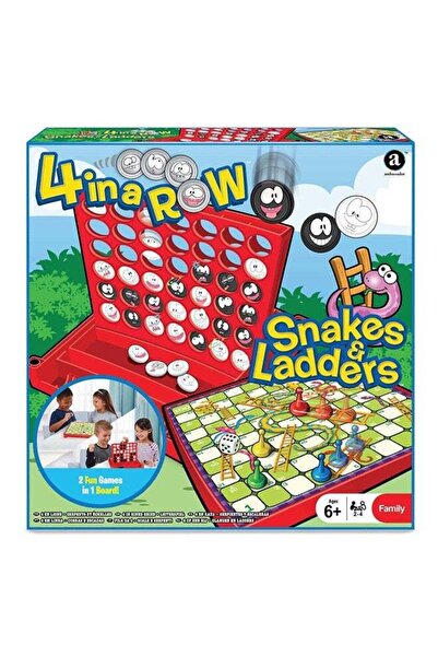 Generic Merchant Ambassador 4-in-a-row & Snakes and Ladders Combo
