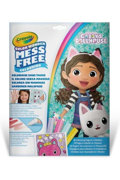 Generic Crayola Gabby's Dollhouse Color Wonder Mess-free Coloring Set