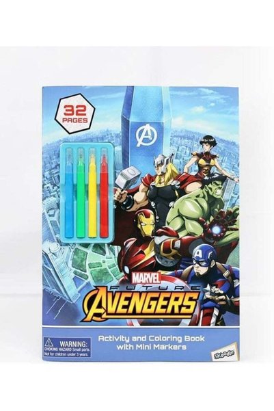 Generic SKOODLE Disney Coloring Activity Books for Kids with 7-Colour Mini Ma...