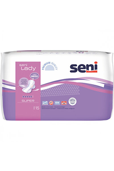 Seni Absorbante pentru incontinență urinară Lady Super, 15 buc.