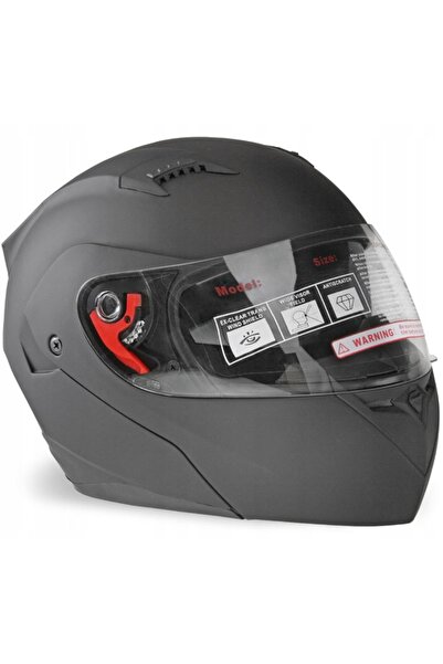No branded Casca moto modulabila neagra "L"