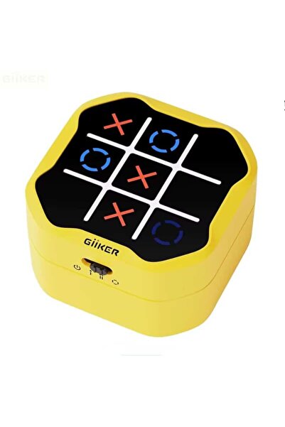 GIIKER Cub tip Rubik Infinite Tic Tac Toe Bolt (X si 0 Electronic), Jucarie E...