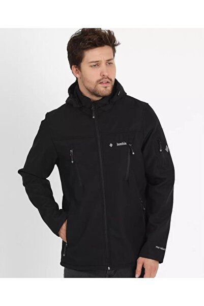 Mikro Tactical Tactikal Softshell Polar Fleece Liquid and Windproof Outdoor Winter Coat with Hood and Zipper