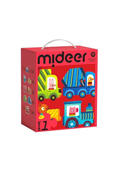 Generic Level Up! Puzzles with Storage Bag – Level 1: Animals & Vehicles (2 t...
