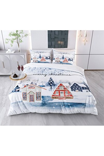 BEYZADE HOME New Year's Bedding Set Christmas Special Series Double Size 2095