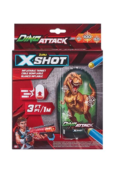 Generic X-Shot, Dino Attack-Inflatable Dino Target, 1meter 1meter