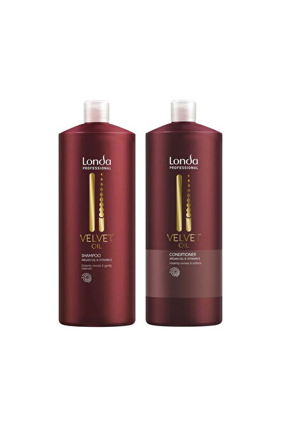 Londa Professional Σετ Βελούδινου Λαδιού - Σαμπουάν 1000ml + Μαλακτικό 1000ml...