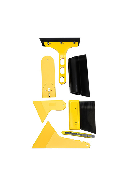 MR.SMART F.T.C مجموعة تركيب تغليف الفينيل الاحترافية للسيارة من فيرست تولز مع...