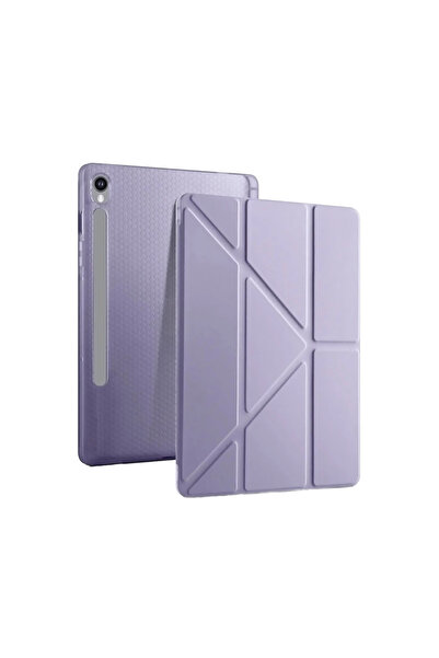 Twin Store حافظة تابلت جالاكسي تاب إس 10 إف إي 13.1 مع حامل قلم - أرجواني