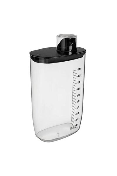 AVA Food Storage Container, Graduated, with Drain Hole and Measuring Cup, 2.1L
