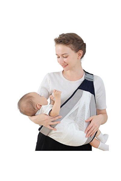 algoshop Marsupiu ergonomic reglabil pentru bebeluși, fabricat din bumbac moa...