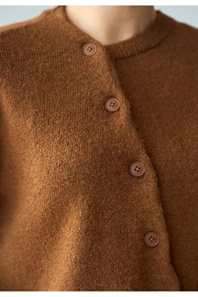 ossons Asymmetrical Basic Asymmetrical Cardigan