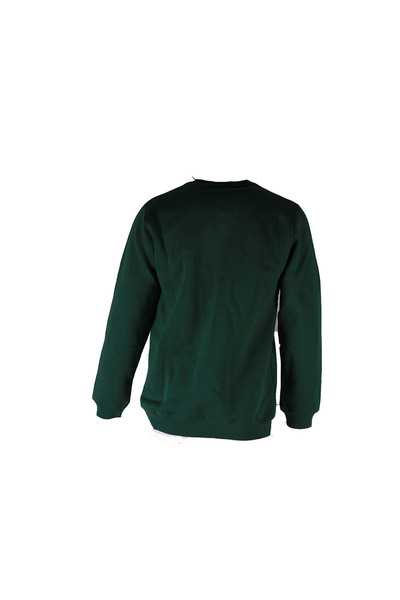 trender 0 Collar 3 Thread Green Men's Sweatshirt State Print