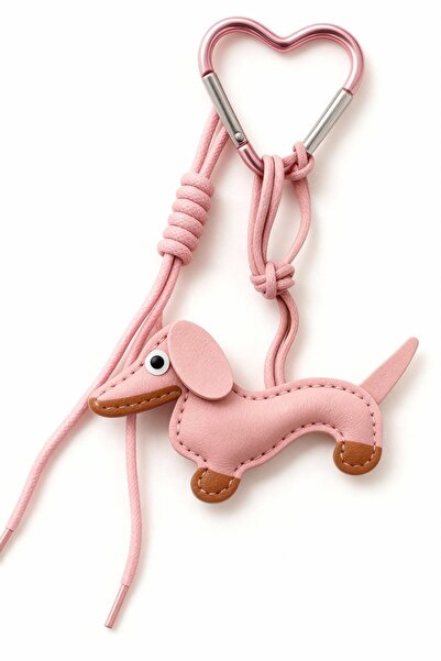 Mooniva Dachshund bag charm – Sausage Dog, eco-leather bag accessory