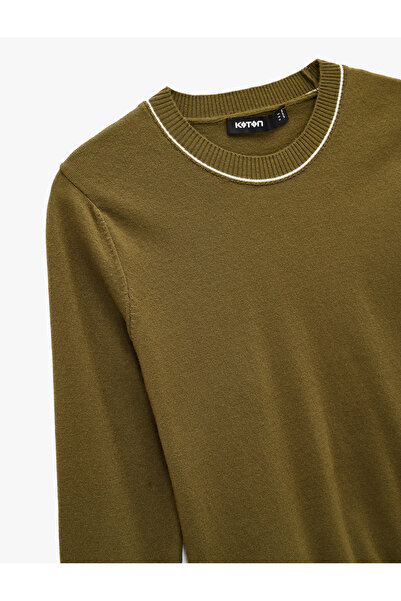 Koton Short Sleeve Crew Neck Knitwear Sweater