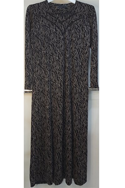 N.Y.YILDIZ Yildiz Mualla Viscose New First Class Flexible Bendable Comfortable Cut Mother's Dress