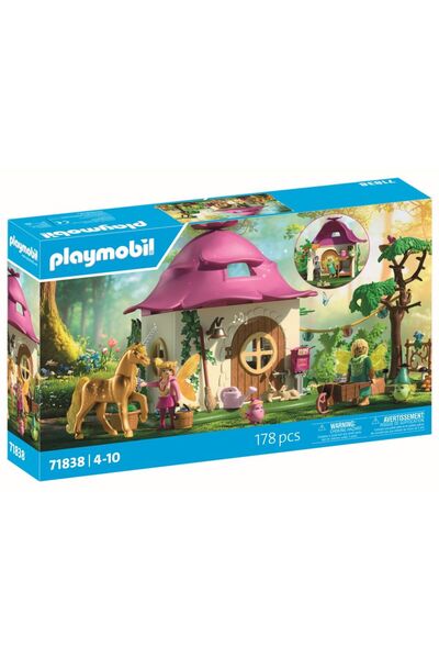 Playmobil Set Casuta zanelor cu unicorn auriu PM71838