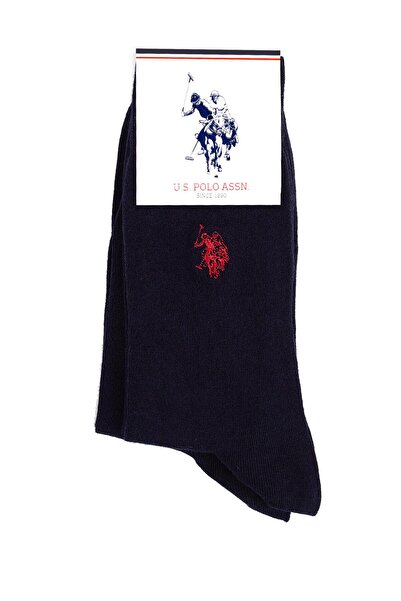 U.S. Polo Assn. Men's Woven Fabric 2-Piece Socks