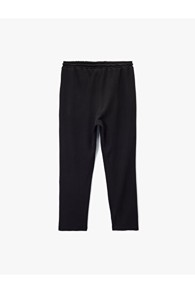 Koton Cotton Regular Fit Pocketed Lace-Up Waist Sweatpants