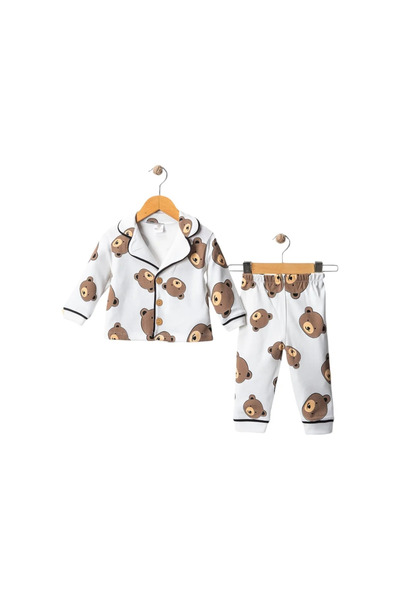 minilove Baby Buttoned Pajama Set