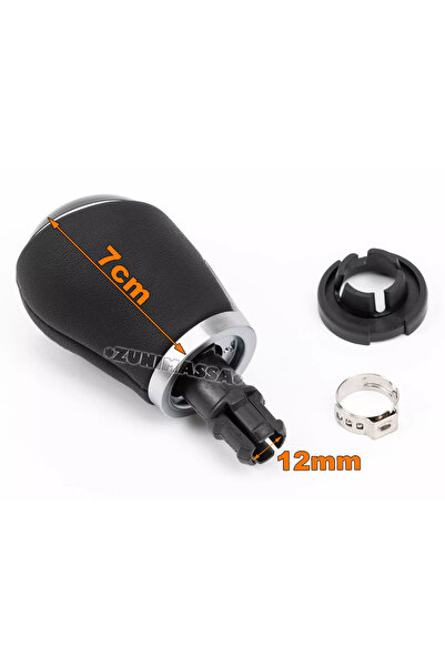 Generic VW GOLF 6 PASSAT JETTA Gear Shift Stick Knob 6-Speed Leather Handle Shifter