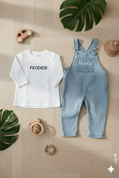 EYMİRGİYİM Feodids Long Sleeve Saloped Girls Boys Baby Romper 6-9 Months, 9-12 Months, 12-18 Months, 18-24 Months