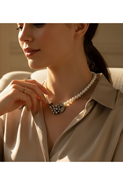 SOFIAS ZOO İnci Lotus Kolye