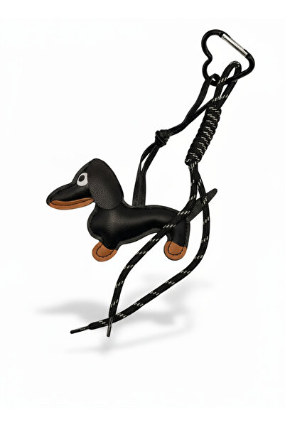 Mooniva Dachshund bag charm – Sausage Dog, eco-leather bag accessory
