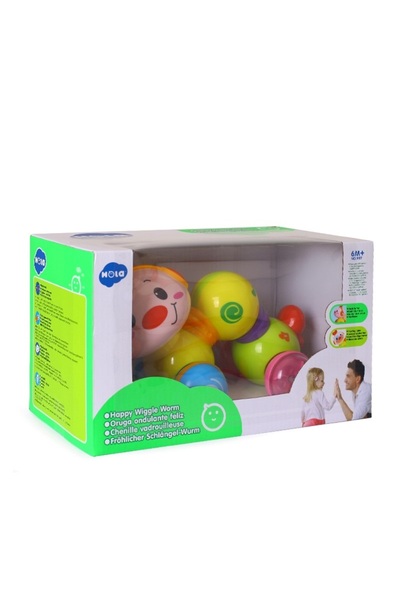 Hola Viermisor cu sunete si lumini Hola, Multicolor